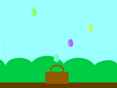 Catch the Eggs (an Easter game)