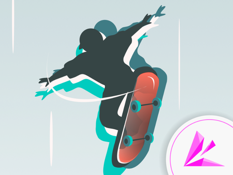^skateboard^ #Art  #vector