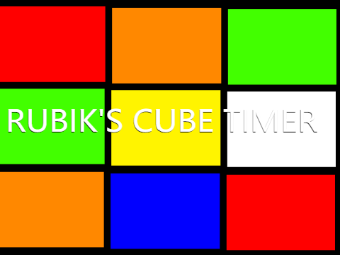 Rubik's Cube Timer