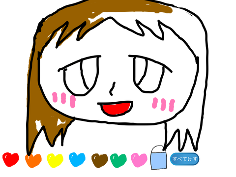 女の子ぬりえ remix-