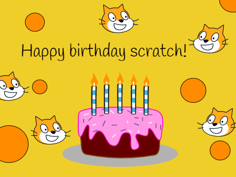 Happy birthday scratch!