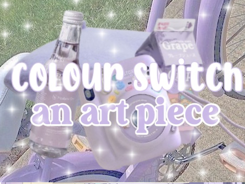 colour switch - an art piece