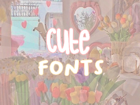 -cute dafont fonts-