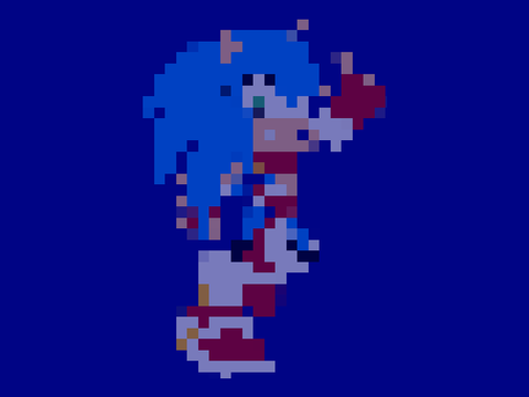 Sonic, but he's a girl