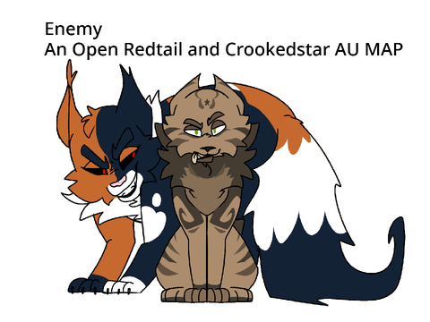 Enemy - Open Warrior cats AU MAP