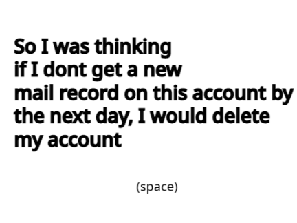 MY DUM THINKING