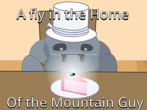 A fly in the Home of the Mountain Guy || #animation #music