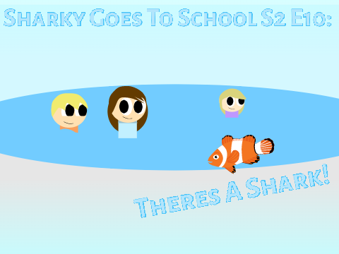 Sharky Goes To School S2 E10 // There's A Shark! (Japanese)