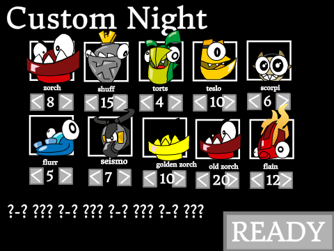 fnaz 5 Custom Night