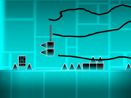 Geometry Dash v1.5 Levels 11-12 