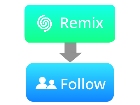 Remix for a follow! remix