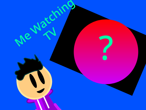 Me when watching TV | A GIF