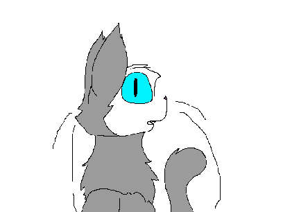I colored it....kinda (I'm so lazy)
