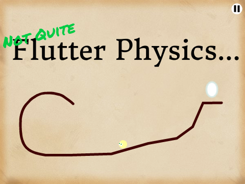Not Quite Flutter Physics Game