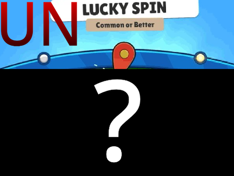 UNlucky spin without fonts