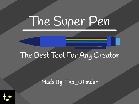 The Super Pen // Advertisement (Not Real)