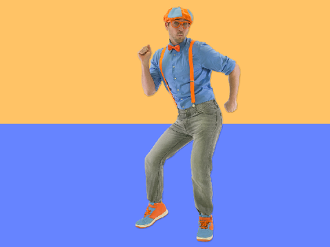 crazy Blippi recorded 