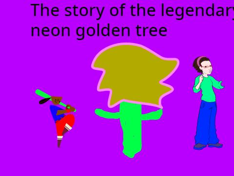 The life of the legendary neon golden tree