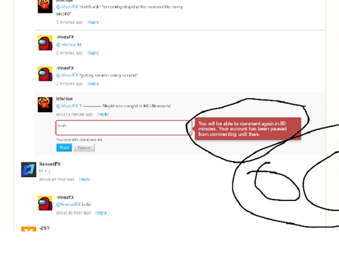 scratch is annoying 