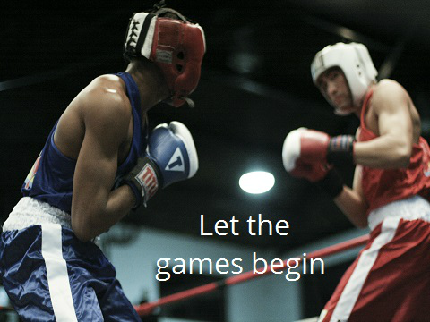 Let the games begin