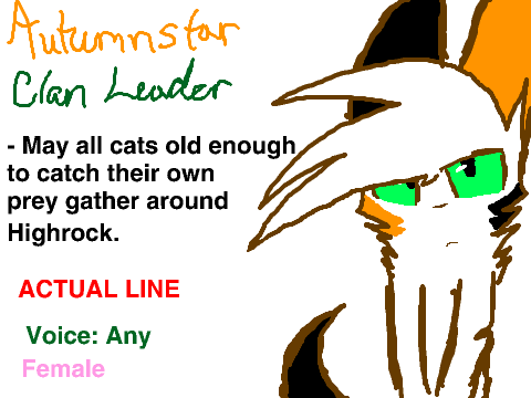Autumnclan Auditions~ 