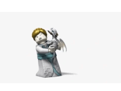 Princess with dragon in ninjago!!!