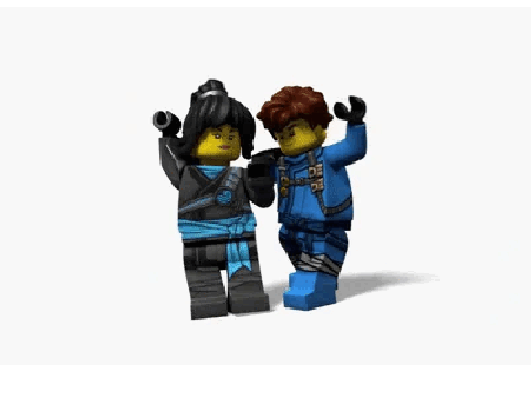 Jay and Nya dancing!!!