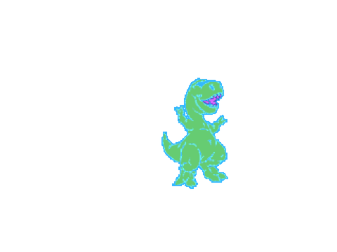 Dancing t rex