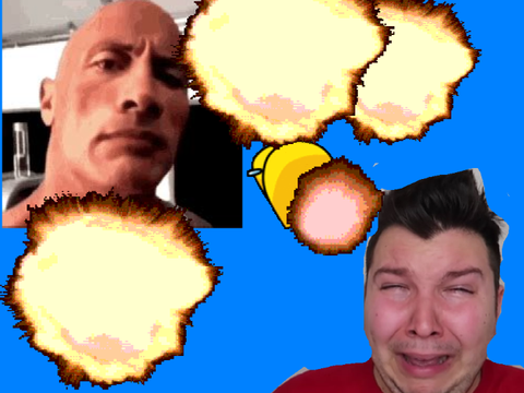 Nikocado reacts to the rock