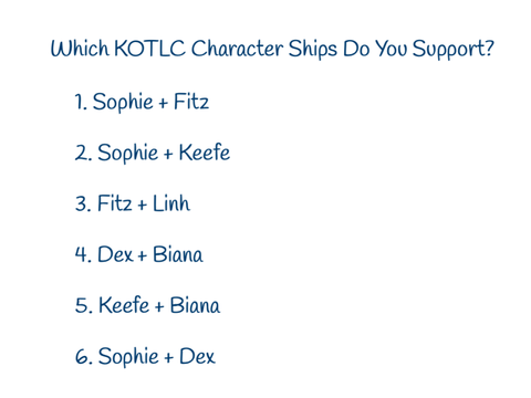 Which KOTLC ships do you support?