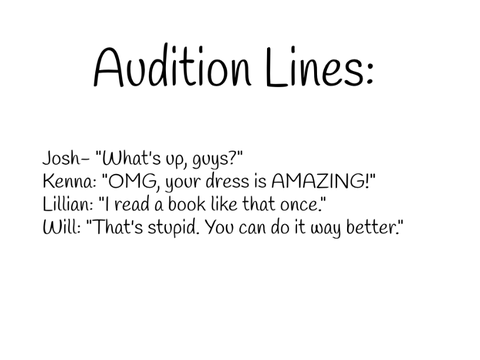 The Midnight Wish Auditions Entry