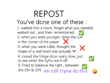 Repost if you’ve done these (who hasnn't?) remix remix remix remix remix remix