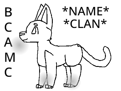 REF sheet - Brambleclan and Mountainclan (BCAMC)