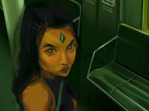 train || art