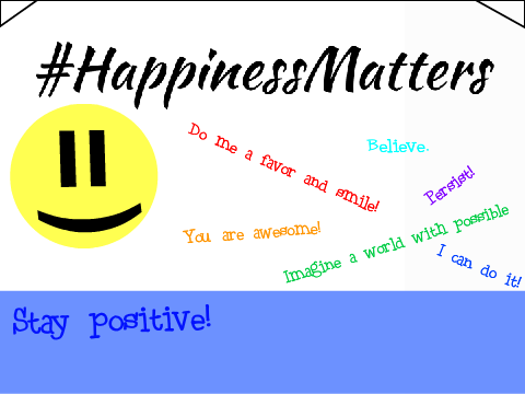 #HappinessMatters