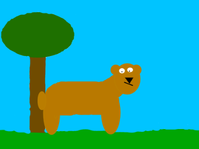 Simple Bear Art