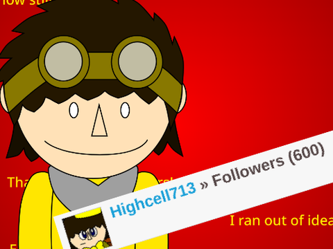 600 Followers Moment.