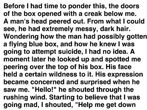 The Twin Dimensions: A Doctor Who Story(part 1)