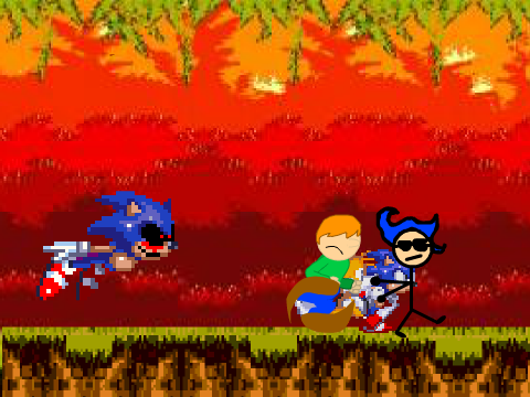 Add yourself getting chased by Sonic.EXE