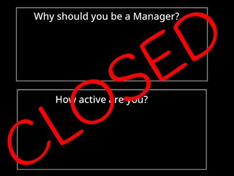 Manager Test [CLOSED]