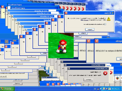 Mario goes to hack the life