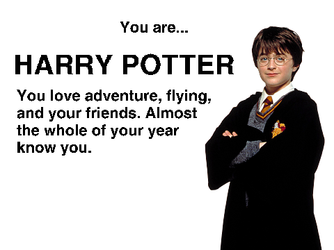 Harry Potter personality quiz by y5e0562