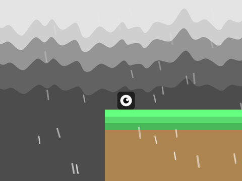 梅雨のプラットフォーマー / rainy season a scrolling platformer