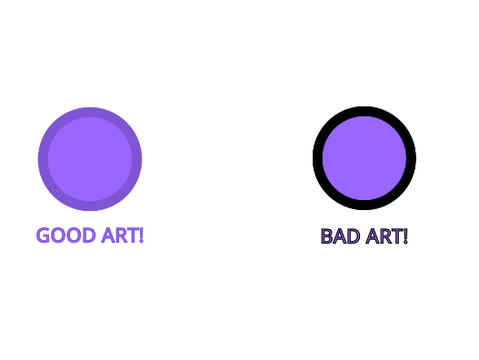 GOOD VS BAD ART