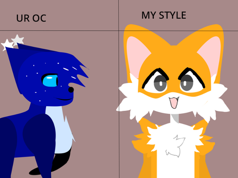 I draw your OC in my style remix