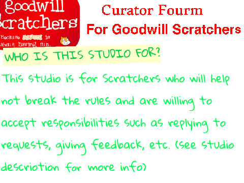 Goodwill Scratchers - Curator Fourm