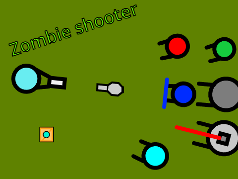 ◆zombie shooter◆ (mobile friendly)