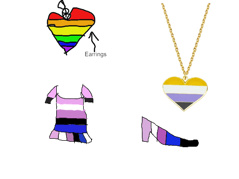 My pride prom outfit