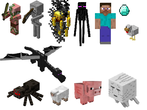 Free Minecraft sprites!