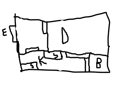 MINECRAFT FRENCH DREAM HOUSE 1ST FLOOR BLUEPRINT